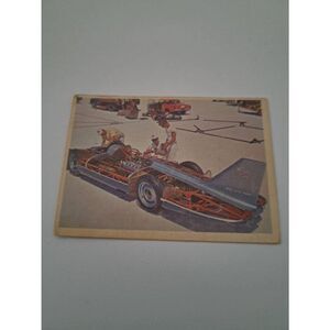 Vintage 1965 Hot Rod Magazine Spec Sheet Trading Card #52 Bob Herda